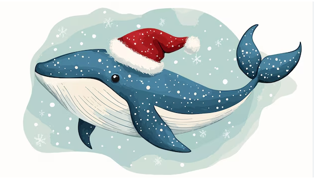 Santa Whale